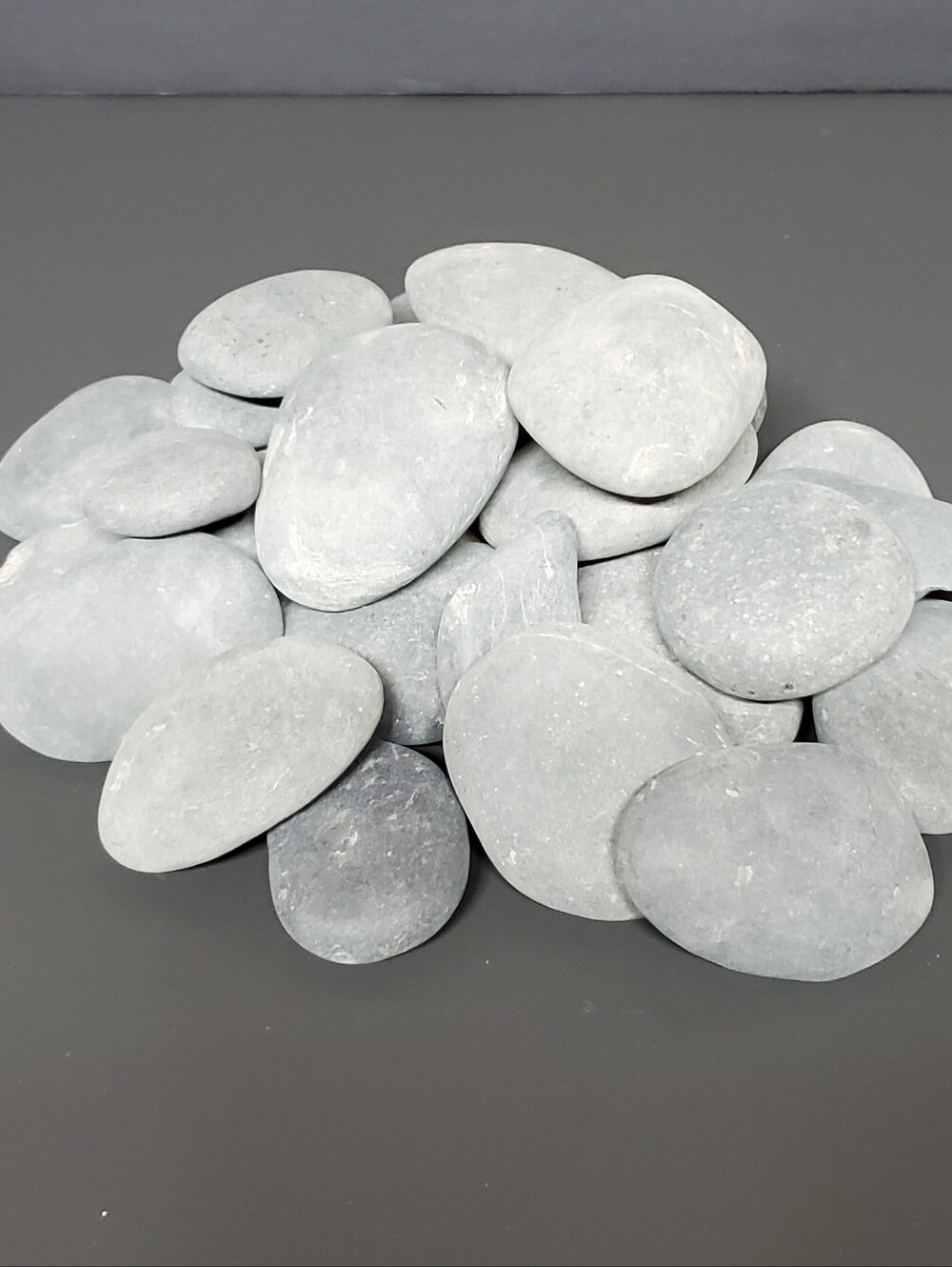 5 lb Bundle Smooth River Rocks for Painting, Crafts, or Decorative (~30 Rocks)